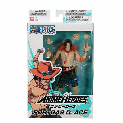 Action Figure One Piece Bandai Anime Heroes: Portgas D. Ace 17 cm-2
