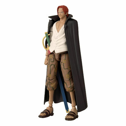 Action Figure One Piece Bandai Anime Heroes: Shanks 17 cm-6