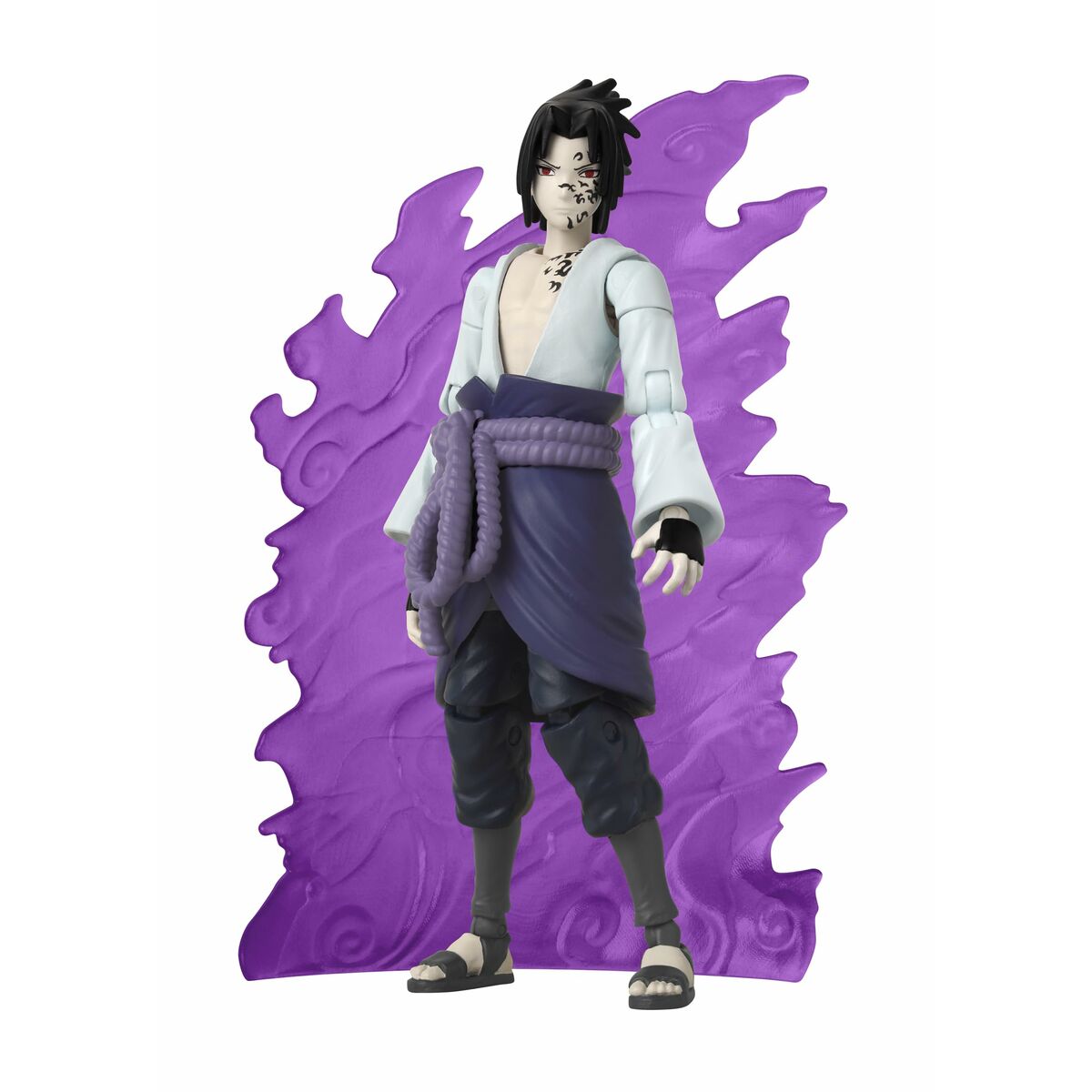 Action Figure Naruto Shippuden Bandai Anime Heroes Beyond: Sasuke Uchiha 17 cm-6