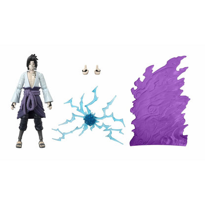 Action Figure Naruto Shippuden Bandai Anime Heroes Beyond: Sasuke Uchiha 17 cm-5